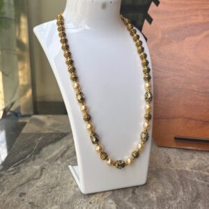 Antique Pearl Designer Mala
