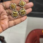 Lakshmi Temple Jhumka Earrings