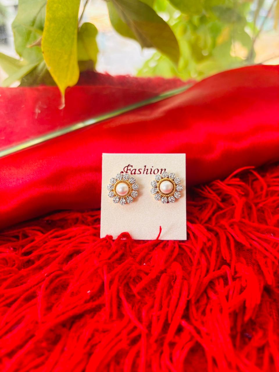 pearl bloom stud earrings pearl bloom stud earrings