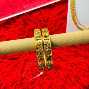 panchaloham shanku chakra namalu bangles