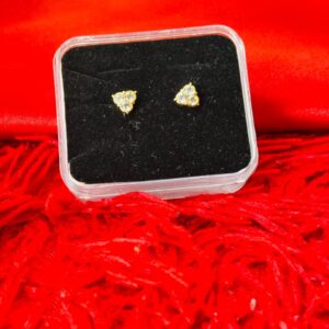 Crystal Trinity Stud Earrings